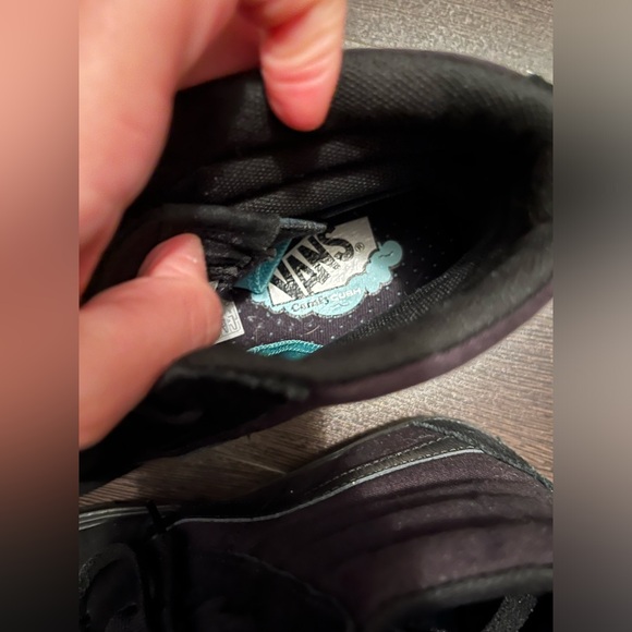 Vans comfy cush sk8-hi black/black wmns 9 - Picture 3 of 6